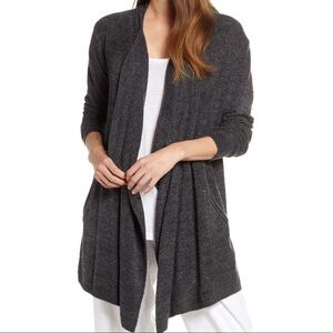 Barefoot Dreams Cozy Chic Lite Cardigan Grey